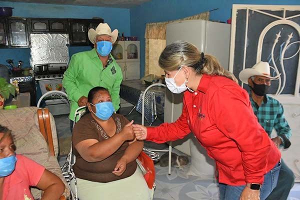 Apoyan a Gladys en Francisco I. Madero