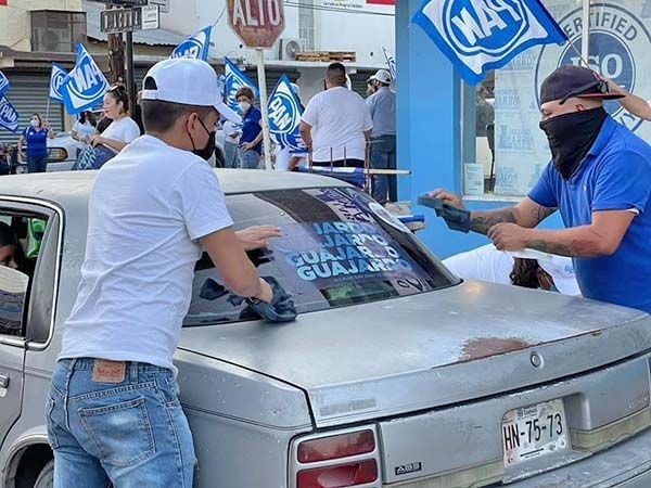 Paraliza Guajardo la Zona Centro de NR