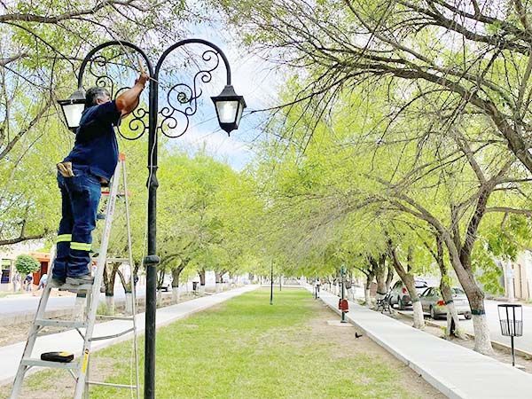 Arranca iluminación de Alameda Juárez