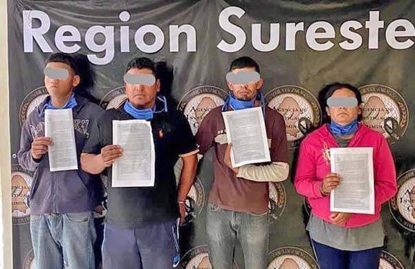 Caen implicados en crimen y secuestro