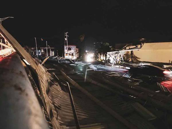 Destruye tromba aeropuerto de Nuevo Laredo