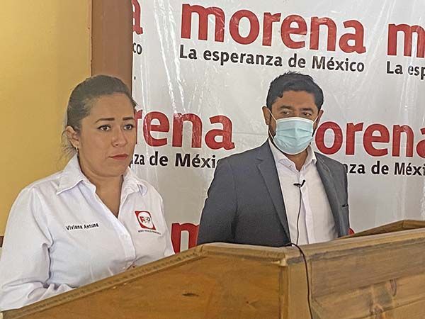 Declina candidata a favor de MORENA