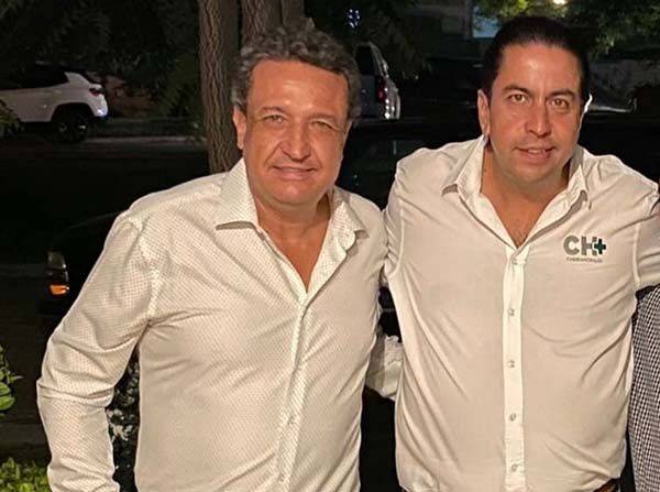 Va González Valdés con Chema Morales