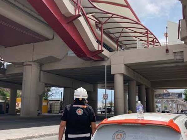 Se descarrila vagón de la Línea 1 del Metro de Nuevo León