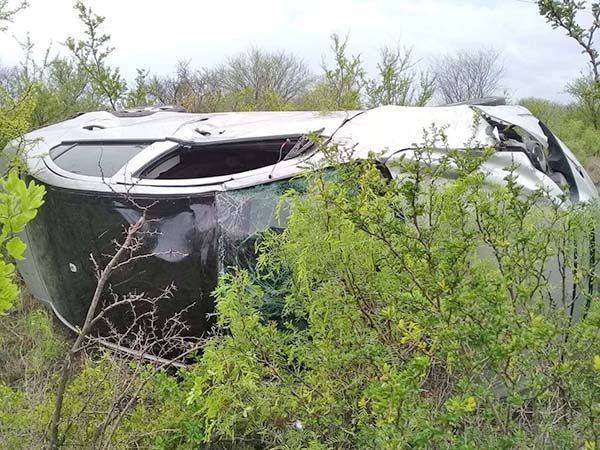 VUELCA EN PALAÚ POR EXCESO DE VELOCIDAD