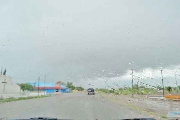 Daño mínimo deja lluvia en Múzquiz