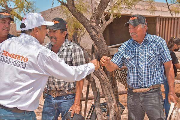 Necesario trabajar por el campo: Remberto H