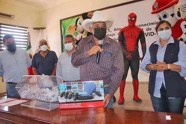 REALIZAN SORTEO EN HONOR A LOS NIÑOS