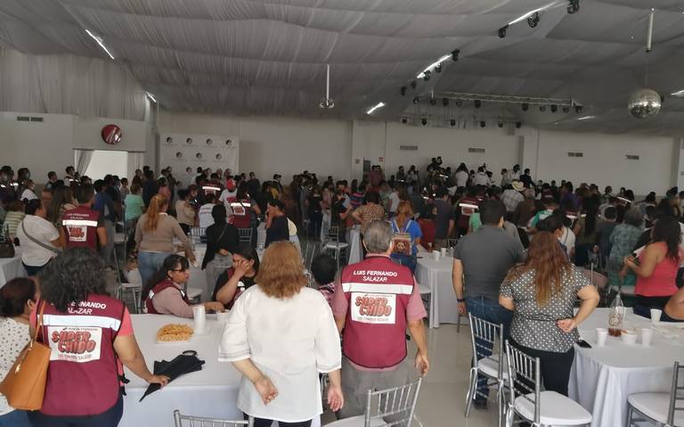 Clausuran evento masivo de Luis Fernando Salazar
