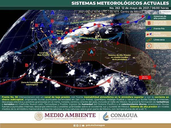 Mantienen vigilancia meteorológica