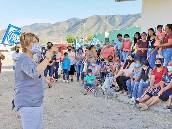 Cerrará Yola Cantú campaña en ejidos