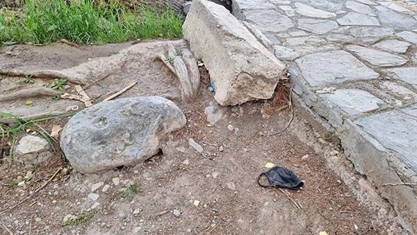 Colocarán contenedores especiales de tapabocas
