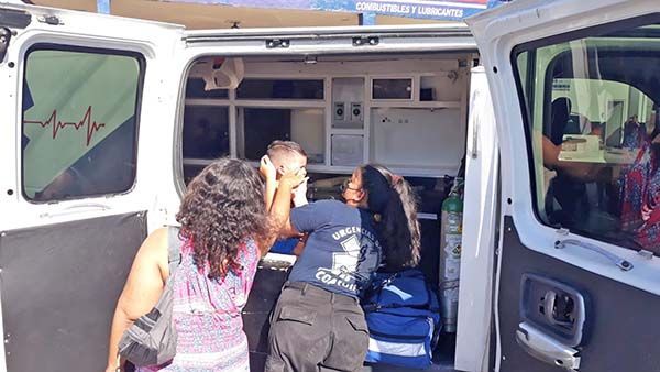 Potente accidente deja varios heridos