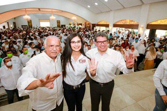 Geraldine Ponce le pondrá el ejemplo a los hombres que han gobernado en Tepic: Ricardo Monreal
