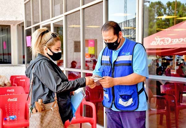 Logística municipal apoya en registro de vacunación