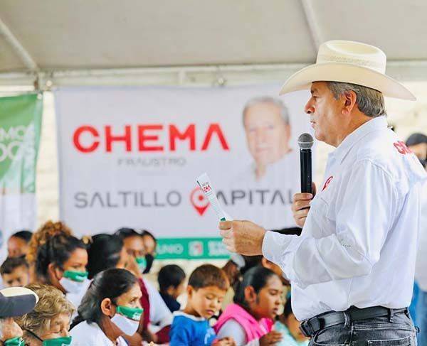 Respaldo total a las mujeres saltillenses