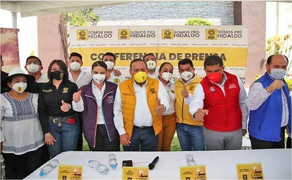 PRD no descarta aliarse con PAN y PRI para gubernatura en Hidalgo