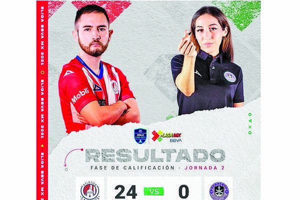 Goleada histórica en la eLiga MX