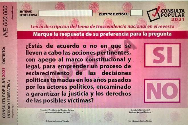 Aprueba INE consulta sobre juicios a expresidentes