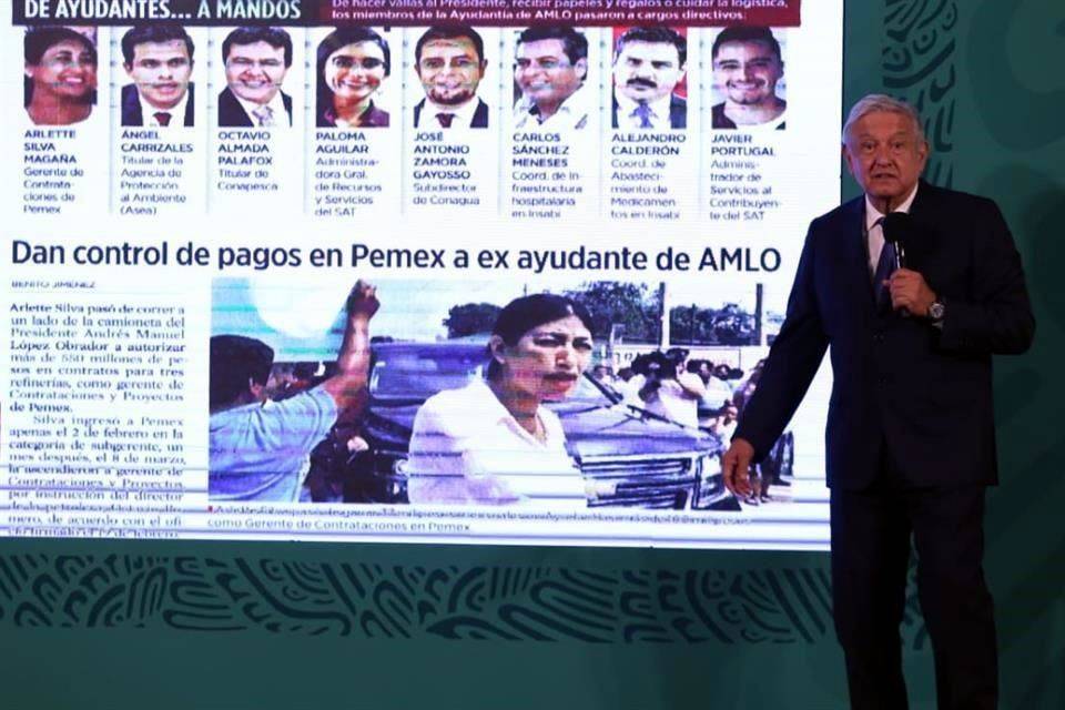 Defiende AMLO reparto de cargos a ayudantes