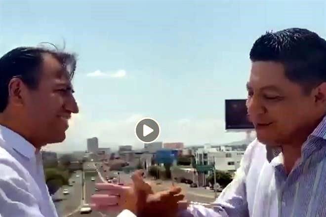 Respalda presidente de Senado a candidato de PVEM en SLP