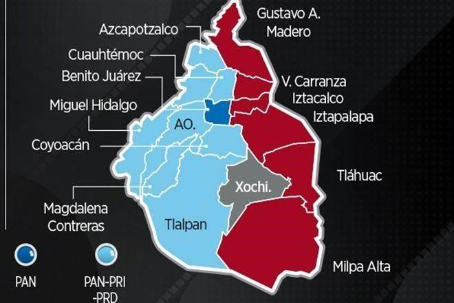 Castigan a 4T en la CDMX
