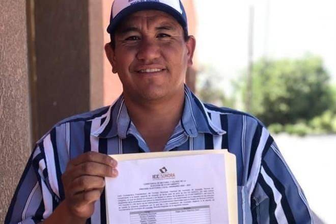 Gana candidato sin registro Alcaldía en Sonora