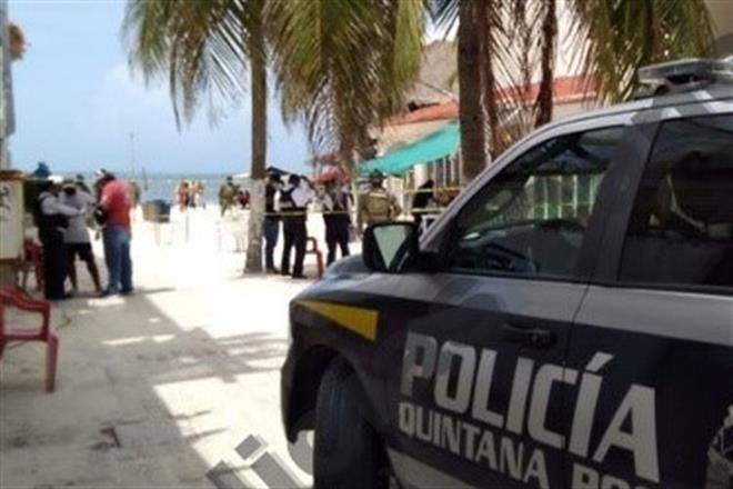 Deja balacera en playa de Cancún 2 muertos y turista herida