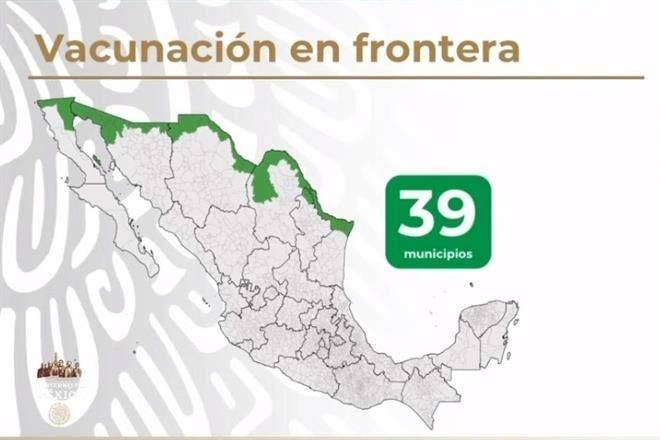 Arranca mañana vacunación en frontera con EU