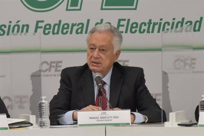 Asegura Bartlett que no habrá más apagones