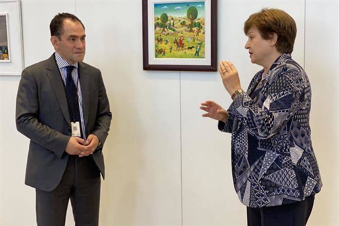 Se reúne Herrera con titulares del FMI y Tesoro de EU