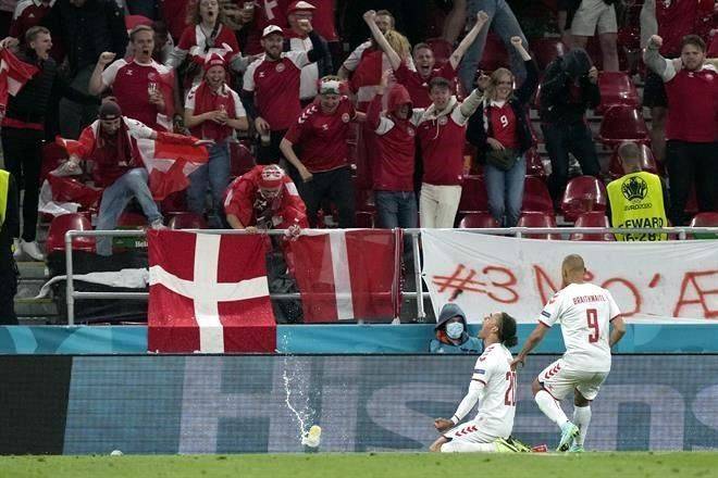 Revive Dinamarca en la Euro tras golear a Rusia