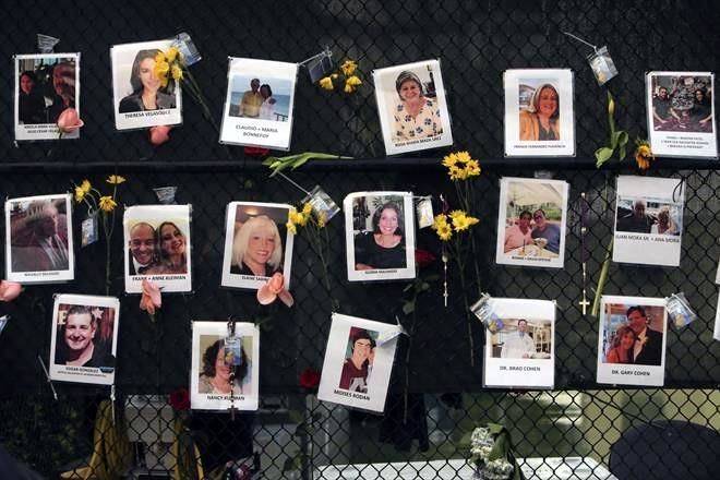 Suman 11 muertos por derrumbe en edificio de Miami