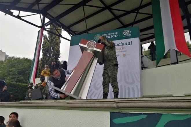 Cancelan por lluvia conmemoración de aniversario de GN