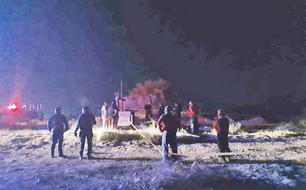 Hombre se ahoga en canal de riego