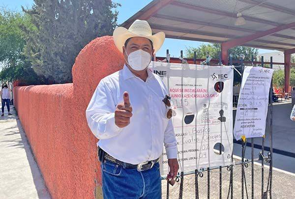 Manuel Humberto Villarreal Candidato del PRI a la alcaldía de Cuatro Ciénegas