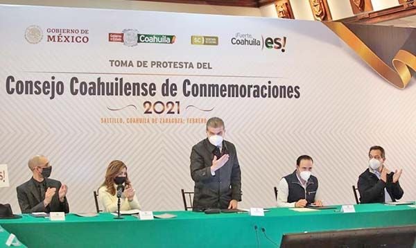 Anuncian programa para Bicentenario en Coahuila
