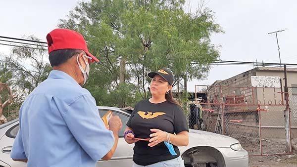 Pide Brenda Flores votos de confianza