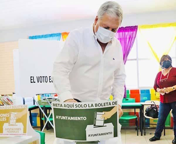 Chema Fraustro Candidato de la coalición PRI-PRD por la alcaldía de Saltillo