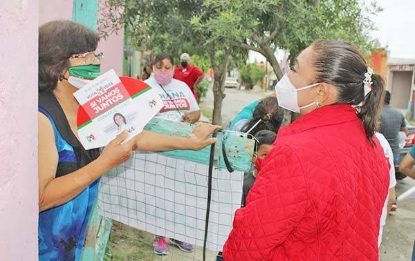 Ni la lluvia detiene campaña de Diana