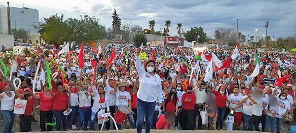 Encabeza Diana Mega Caravana