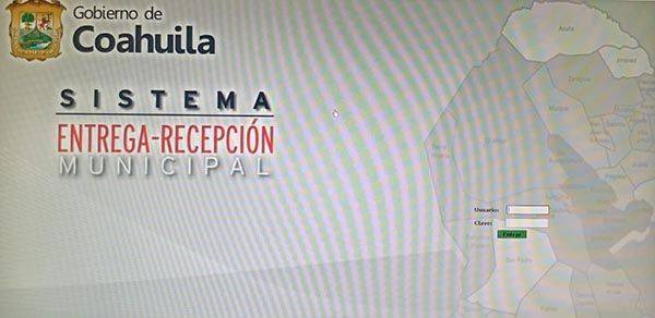Capacitan en sistema de entrega-recepción