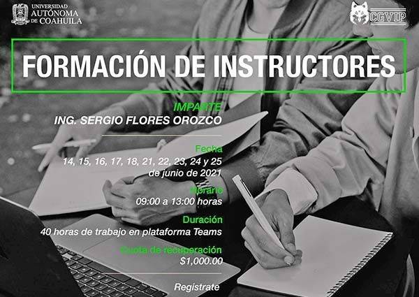 Convoca UAdeC a taller de formación