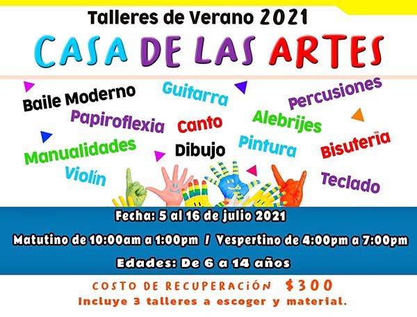 Invita Presidencia a Talleres de Verano