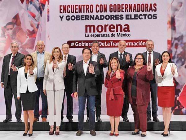 Gobernadores de Morena buscan modificar la Conago