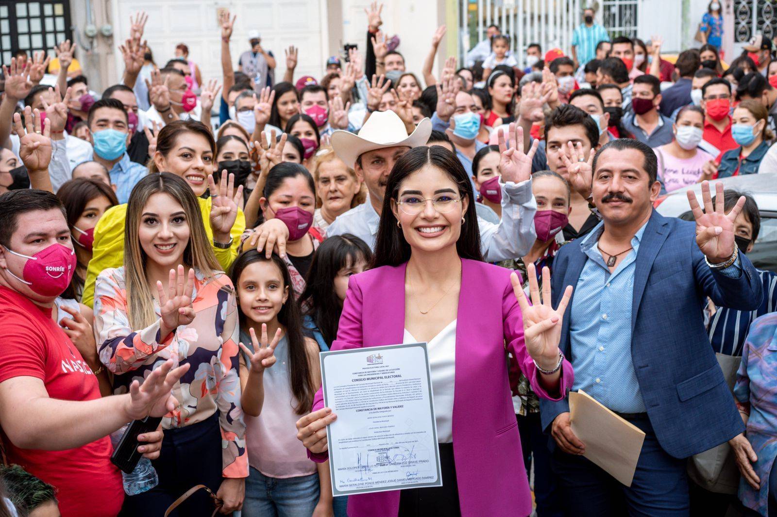 CON VOTACIÓN HISTÓRICA, GERALDINE PONCE ES LA PRIMERA PRESIDENTA MUNICIPAL DE TEPIC