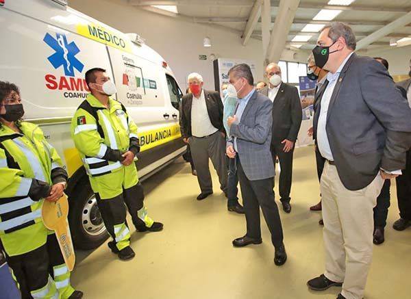 Dona ONU ambulancia a sector salud de Coahuila