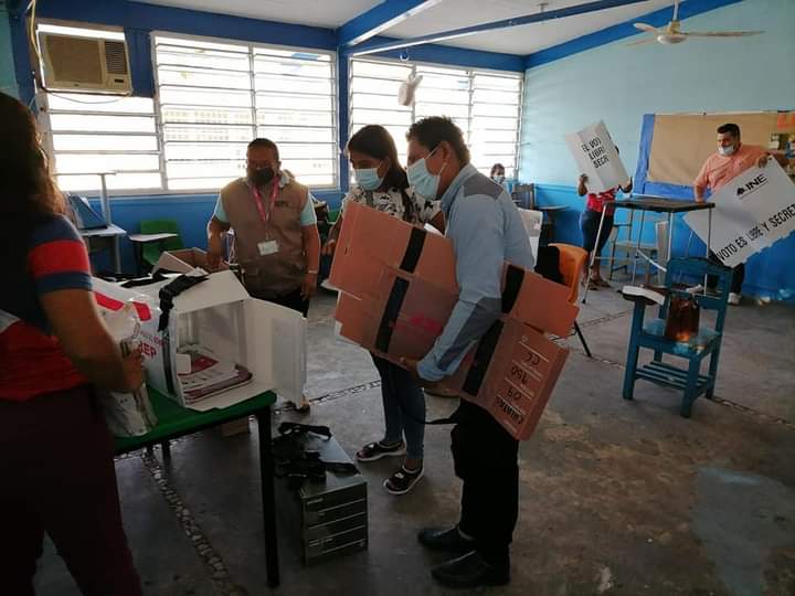 Favorable participación en el proceso electoral