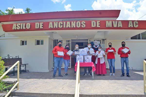 Apoya CROC al asilo de ancianos