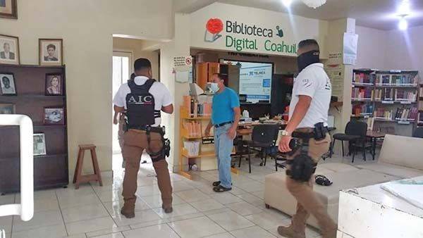 Se llevan computadoras de biblioteca de Múzquiz